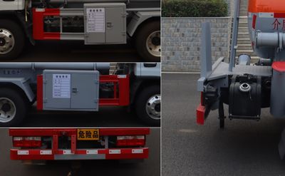 Zhongqi Liwei brand automobiles HLW5040GRYEQ6 Flammable liquid tank transport vehicle