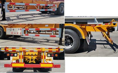 Mengshan Heima  SJY9400TJZE Container transport semi-trailer