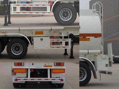 Hengxin Zhiyuan brand automobiles CHX9406GFW Tank transport semi-trailer for corrosive substances