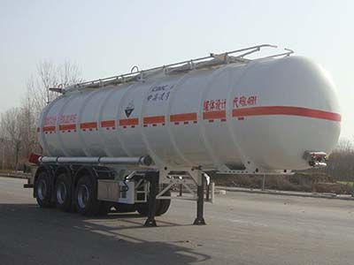 Lingyu  CLY9402GFW Tank transport semi-trailer for corrosive substances