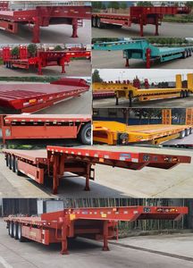 Nanming  LSY9401TDP Low flatbed semi-trailer