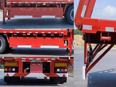 Nanming  LSY9401TDP Low flatbed semi-trailer