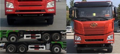 Jiefang Automobile CA5250ZLJP27K15L3T1E6A80 garbage dump truck 