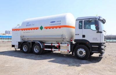 Chart  CTZ5265GDYD Low temperature liquid transport vehicle