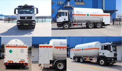 Chart  CTZ5265GDYD Low temperature liquid transport vehicle