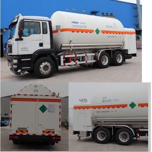 Chart  CTZ5265GDYD Low temperature liquid transport vehicle