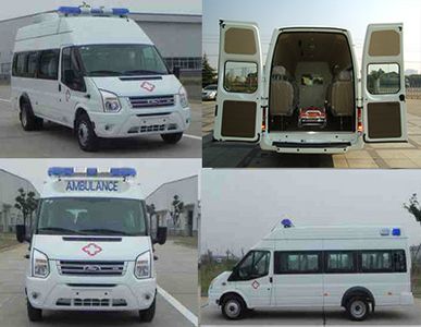 Jiangling Quanshun brand automobiles JX5049XJHML2 ambulance