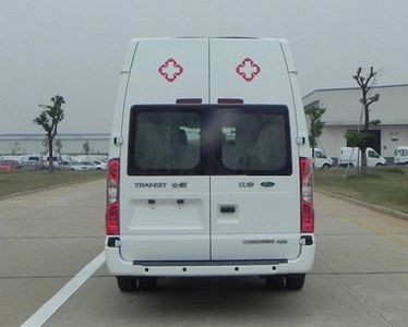 Jiangling Quanshun brand automobiles JX5049XJHML2 ambulance