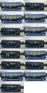 Hagrid KLQ6705GAEVN1 Pure electric low floor city buses