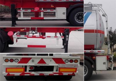 Dongfeng  DFZ9401GRY Flammable liquid tank transport semi-trailer