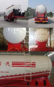 Zhiwo  LHW9401GFL Medium density powder material transportation semi-trailer