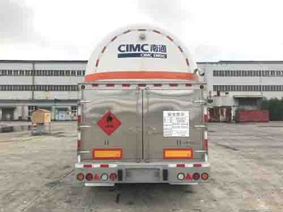 CIMC NTV9350GDY Low temperature liquid transport semi-trailer