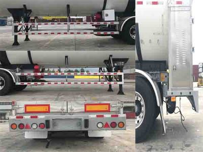 CIMC NTV9350GDY Low temperature liquid transport semi-trailer