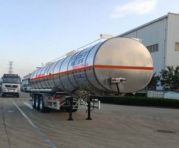 Ruijiang  WL9400GRYL Aluminum alloy flammable liquid tank transport semi-trailer