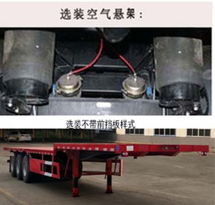 Rongde  RDP9400TPBE Flat transport semi-trailer