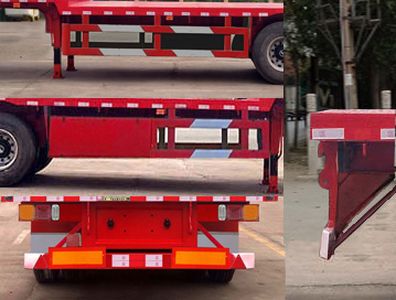 Rongde  RDP9400TPBE Flat transport semi-trailer