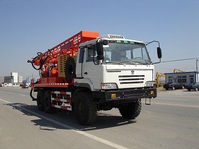 Geophysical vehicle WTJ5221TZJ Drilling rig truck