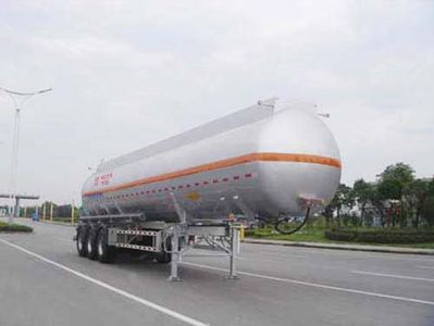 CIMC ZJV9403GRYTHB Flammable liquid tank transport semi-trailer