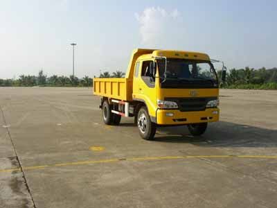 Jiefang Automobile CA3072PK2A80 Flat head diesel dump truck