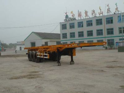 Xiangli  XLZ9380TJZG Skeleton container transport semi-trailer