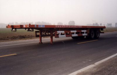 Huajun  ZCZ9310JP Container flatbed semi-trailer