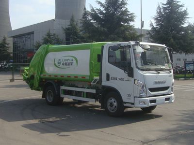 Lingyu  CLY5071ZYSNJE5 Compressed garbage truck