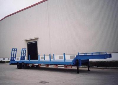 Ruijiang WL9192TDPLow flatbed semi-trailer