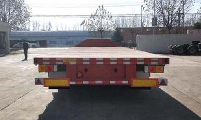 Mingwei brand automobiles FMW9401TDP Low flatbed semi-trailer