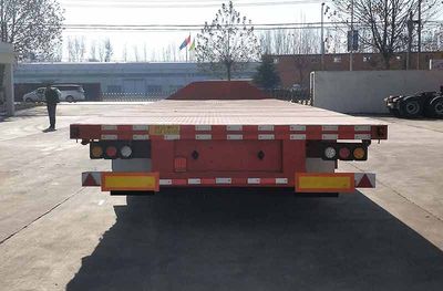 Mingwei brand automobiles FMW9401TDP Low flatbed semi-trailer