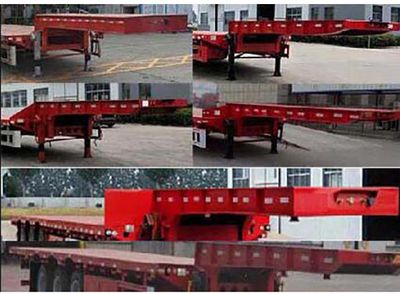 Mingwei brand automobiles FMW9401TDP Low flatbed semi-trailer