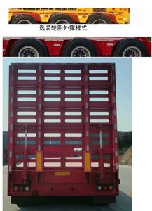 Zhongyu Xiangchi  XTS9401TDP Low flatbed semi-trailer