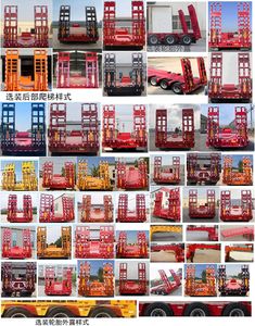 Zhongyu Xiangchi  XTS9401TDP Low flatbed semi-trailer