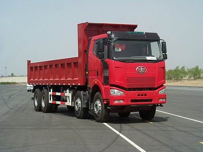 Jiefang Automobile CA3310P66K24L7T4EU Flat head diesel dump truck