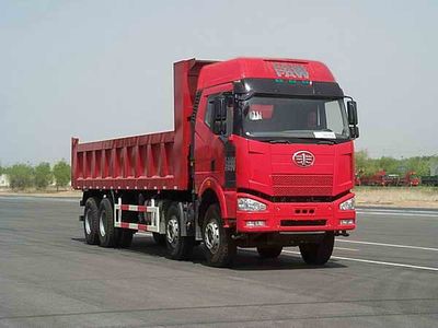 Jiefang Automobile CA3310P66K24L7T4EU Flat head diesel dump truck