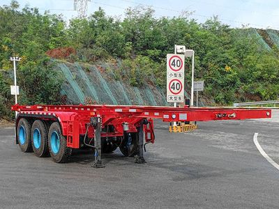 Huashu brand automobiles FJS9402TJZ Container transport semi-trailer