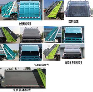 Cheng Liwei  CLW5181ZYS6HH Compressed garbage truck