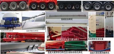 Speeffler GJC9405GXH Lower ash semi-trailer