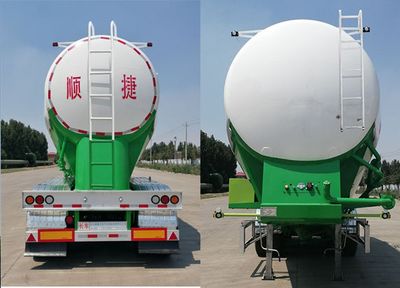 Chuanteng  HBS9401GFL Medium density powder material transportation semi-trailer