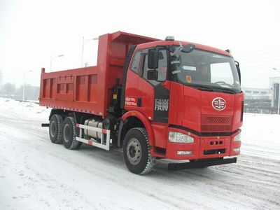 Jiefang Automobile CA3250P63K1L1T1E4 Flat head diesel dump truck