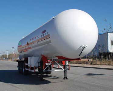 Jinbi  PJQ9400GYQC Semi trailer for liquefied gas transportation