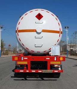 Jinbi  PJQ9400GYQC Semi trailer for liquefied gas transportation