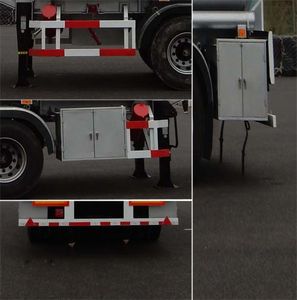 Yuanda  SCZ9400GRY Flammable liquid tank transport semi-trailer