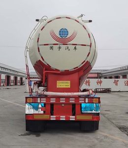 Zhongyu Guoyu brand automobiles ZGY9404GFL Medium density powder material transportation semi-trailer