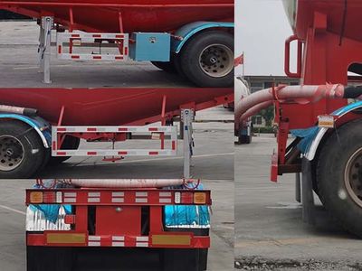 Zhongyu Guoyu brand automobiles ZGY9404GFL Medium density powder material transportation semi-trailer