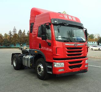 Jiefang Automobile CA4185P1K2E4A80 Semi trailer tractor for dangerous goods transportation