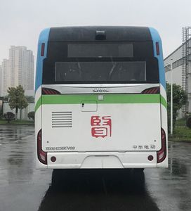 Chinese license plate cars TEG6125BEV09 Pure electric city buses