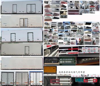 Shaanxi Automobile SX5319XLCGD456 Refrigerated truck