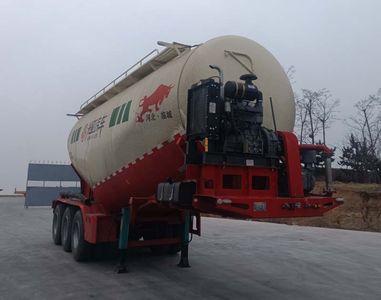 Guangya Tongda  JGY9405GFLT Medium density powder material transportation semi-trailer