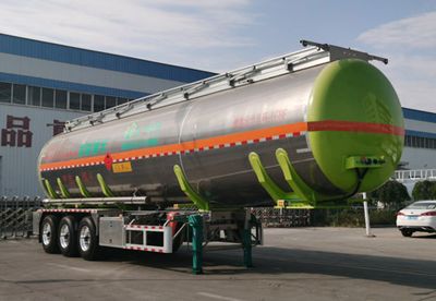 Shengrun  SKW9400GRYL48 Aluminum alloy flammable liquid tank transport semi-trailer