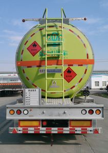 Shengrun  SKW9400GRYL48 Aluminum alloy flammable liquid tank transport semi-trailer